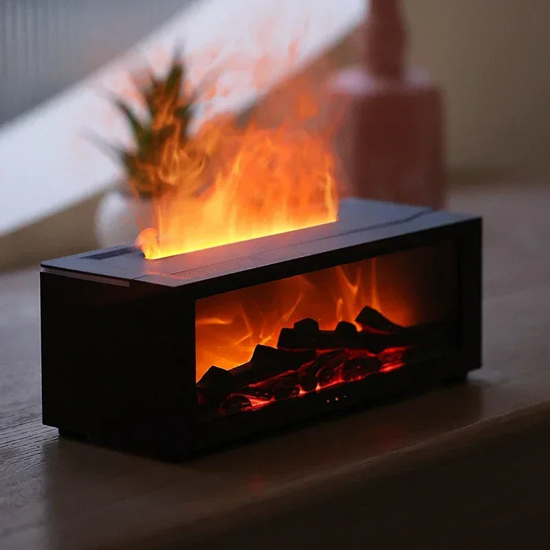 Fireplace Flame Aroma Humidifier