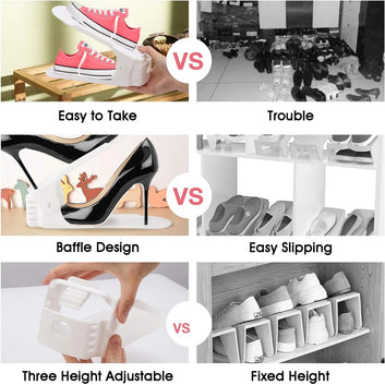 Adjustable Shoe Organizer Set