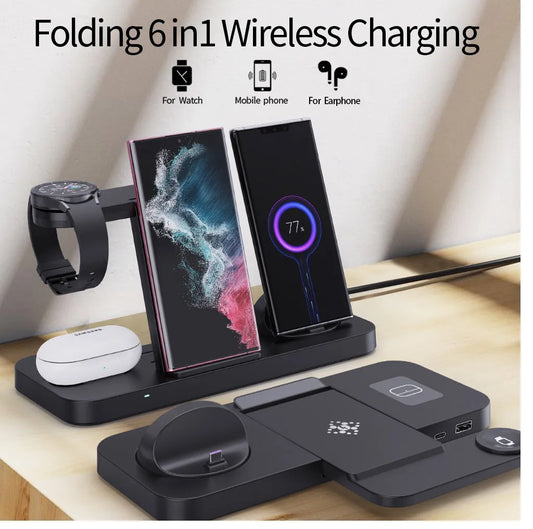 6-in-1 Foldable Wireless Charger - Samsung Devices