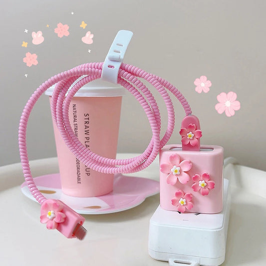 Cherry Blossom Cable Protector