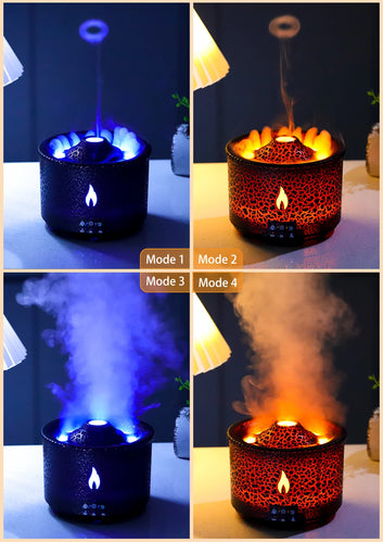 Volcano Flame Aroma Humidifier