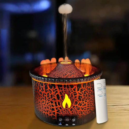 Volcano Flame Aroma Humidifier