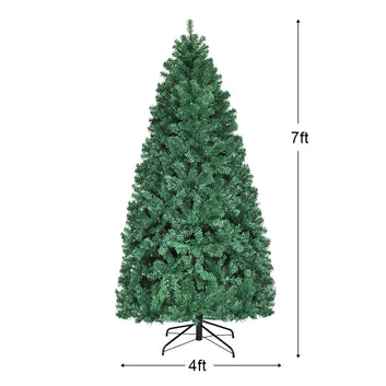 Pre-Lit Hinged Artificial Christmas Tree